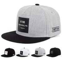 Unisex Brooklyn Print Label Embroidery Hip - hop Hats Outdoor Adjustable Casual Baseball Caps Sunscreen Hat Sports Golf Cap - The Discount Plug