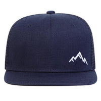 Unisex Mountain Embroidery Hip - hop Net Hats Spring Summer Outdoor Adjustable Casual Baseball Caps Sunscreen Hat - The Discount Plug