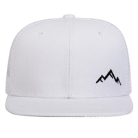 Unisex Mountain Embroidery Hip - hop Net Hats Spring Summer Outdoor Adjustable Casual Baseball Caps Sunscreen Hat - The Discount Plug