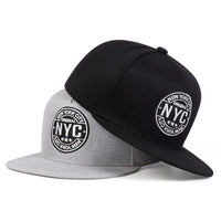 Unisex NEW YORK CITY Letter Embroidery Hip - hop Hats Outdoor Adjustable Casual Baseball Caps Sunscreen Hat - The Discount Plug