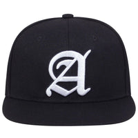 Unisex Personality A Letter Embroidery Hip - hop Hats Outdoor Adjustable Casual Baseball Caps Sunscreen Hat Sports Cap - The Discount Plug