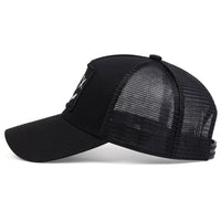 Unisex Personality Embroidery Baseball Net Caps Spring and Summer Outdoor Adjustable Casual Hats Sunscreen Hat Sports Golf Cap - The Discount Plug