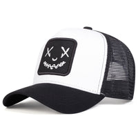 Unisex Personality Embroidery Baseball Net Caps Spring and Summer Outdoor Adjustable Casual Hats Sunscreen Hat Sports Golf Cap - The Discount Plug