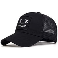Unisex Personality Embroidery Baseball Net Caps Spring and Summer Outdoor Adjustable Casual Hats Sunscreen Hat Sports Golf Cap - The Discount Plug