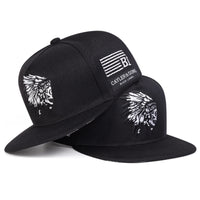 Unisex Personality Embroidery Hip - hop Net Hats Spring Summer Outdoor Adjustable Casual Baseball Caps Sunscreen Hat Sports Cap - The Discount Plug