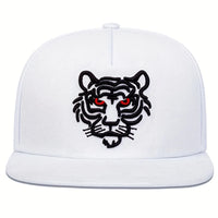 Unisex Tiger Embroidery Hip - hop Hats Spring And Autumn Outdoor Adjustable Sports Casual Baseball Caps Sunscreen Hat - The Discount Plug