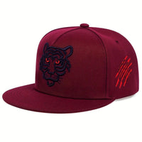 Unisex Tiger Embroidery Hip - hop Hats Spring And Autumn Outdoor Adjustable Sports Casual Baseball Caps Sunscreen Hat - The Discount Plug