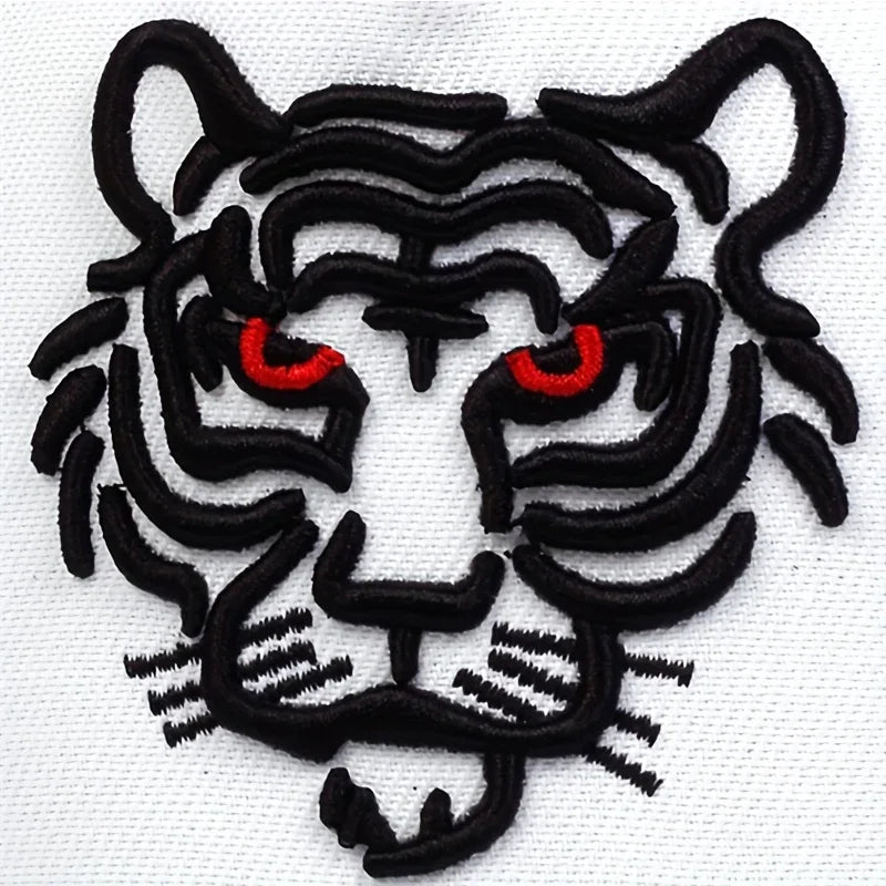 Unisex Tiger Embroidery Hip - hop Hats Spring And Autumn Outdoor Adjustable Sports Casual Baseball Caps Sunscreen Hat - The Discount Plug