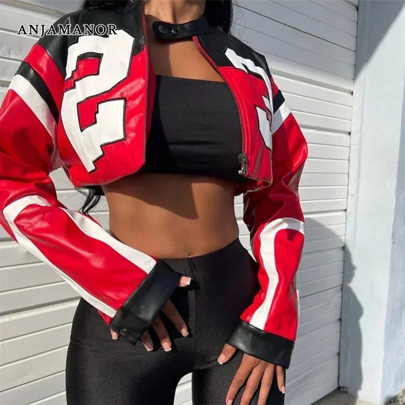 Zekye Winter Aviator Jackets Clothes Old Money Style Women Fleece Jacket Women Long Sleeve Red Jacket Winter Women Coat 2025 - The Discount Plug