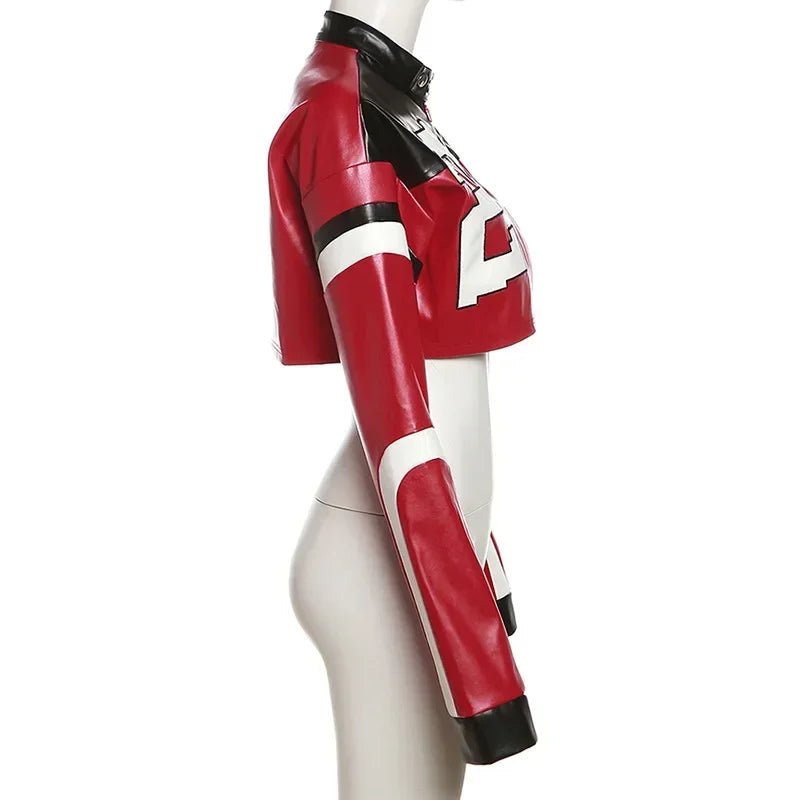 Zekye Winter Aviator Jackets Clothes Old Money Style Women Fleece Jacket Women Long Sleeve Red Jacket Winter Women Coat 2025 - The Discount Plug